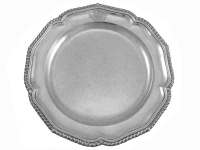 Set of 12 Georgian Silver Dinner Plates 1792